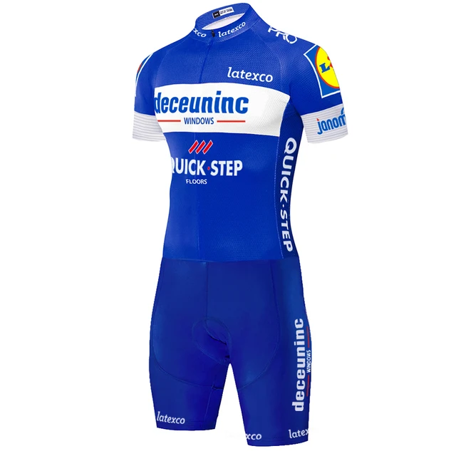 2022 Team quick step cycling skinsuit Cycling Clothing triathlon Bodysuit roupa ciclismo Bike Clothing completo ciclismo estivo Cycling set 10