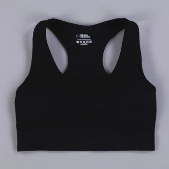 10 colors Women Seamless Fitness Sport Bra Running Workout Yoga Bra Female Sports  Workout GYM Clothing Top Sportswear 2