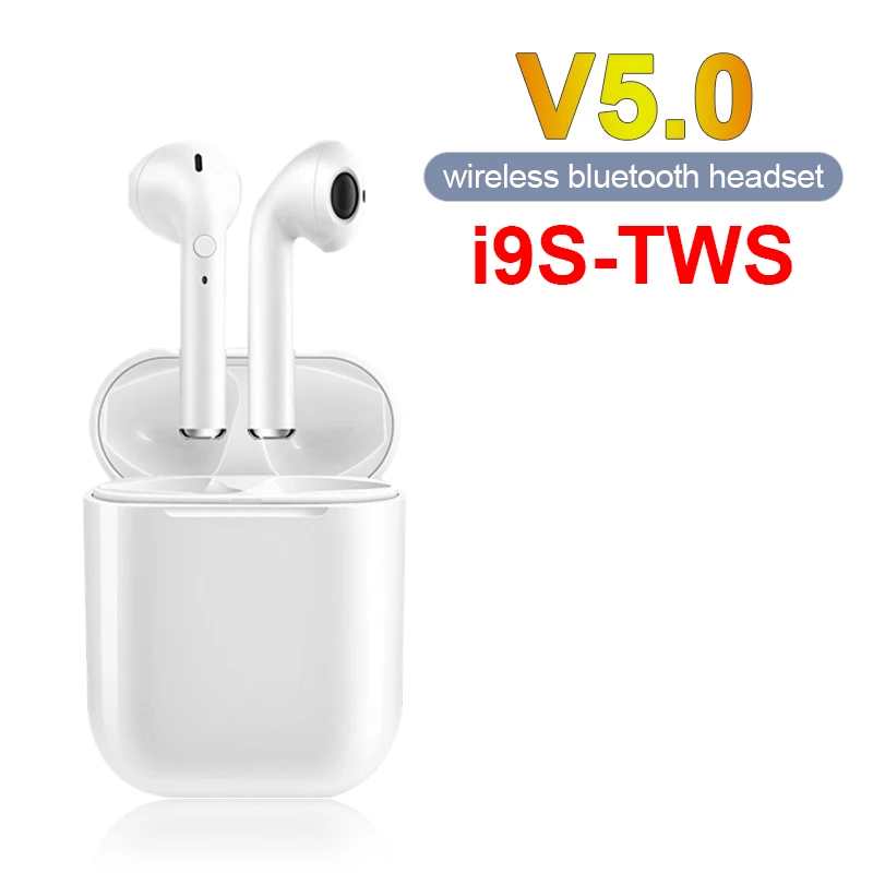 

I9S TWS wireless headset portable 5.0 Bluetooth headset invisible earbuds for iPhone x 8 7 for Xiaomi Android phone mini