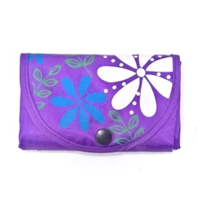 Женская Складная сумка с цветочным рисунком, Большая вместительная сумка из ткани Оксфорд, сумки для хранения, многоразовые сумки с принтом для покупок