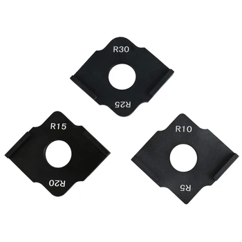 

3Pcs Radius Jig Router Templates Aluminium Alloy Radius Corners R5 R10 R15 R20 R25 R30