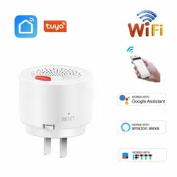 Tuya Smart Life CO GAS Leak Carbon Monoxide Detector WIFI LPG Natural CH4 Methane Combustible Leakage Coal Alarm Sensor Plug In