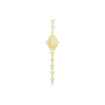 

UMGODLY Fashion 1 Piece Yellow Gold Color Earring Long Tree Branch for Women Luxury Brand Jewelry