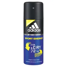 Антиперспирант мужской «С&d sport energy Spray male» Adidas, 150 мл