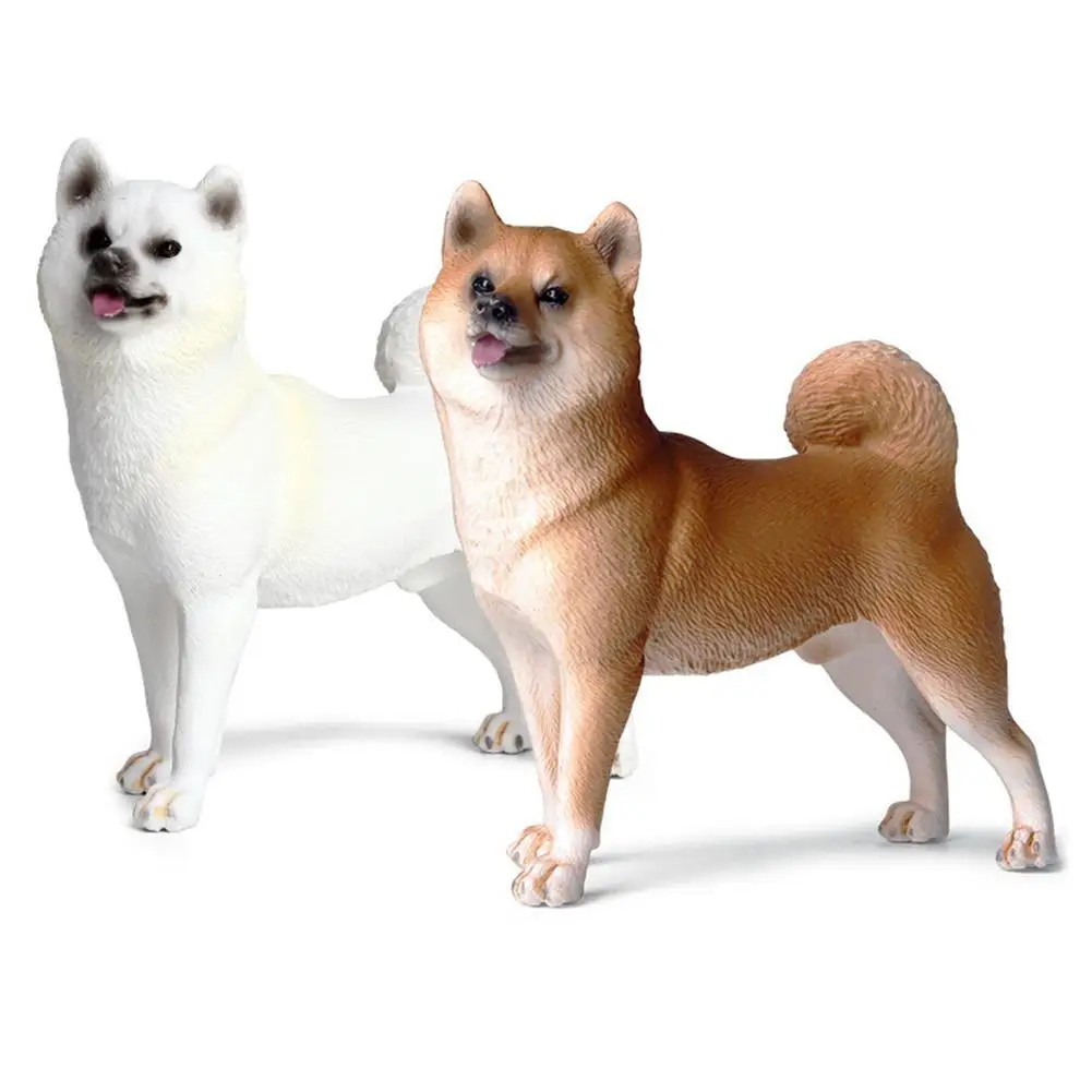 

Cute Simulation Shiba Inu Dog Plastic Animal Model Figurine Home Decor Kids Toy Zoo Animals Educational Figurines Toys Gift Kids
