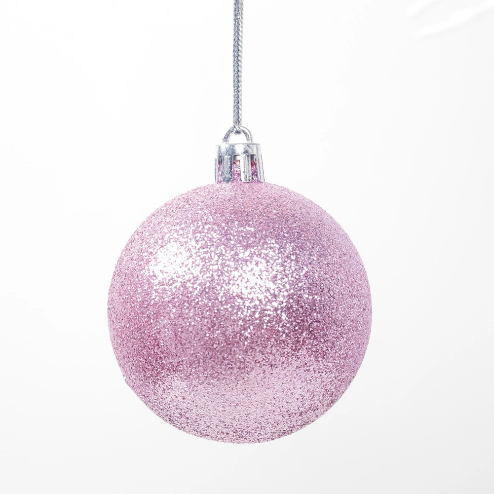 12PCS Christmas Tree Ball Decor Ball Bauble Christmas Party Hanging Ball Ornament 6cm Decorations for Home Xmas Decoration Gifts