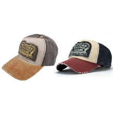 Простая бейсбольная кепка в стиле хип-хоп, Регулируемая Кепка для мальчиков, темно-синий+ красный и желтый, 2 шт