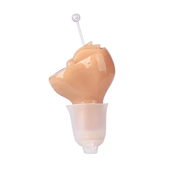 

Electric Digital Hearing Aids Amplifier Mini Invisible Single Ear Sound Amplify Device in Ear Canal Fit for Adults and Seniors