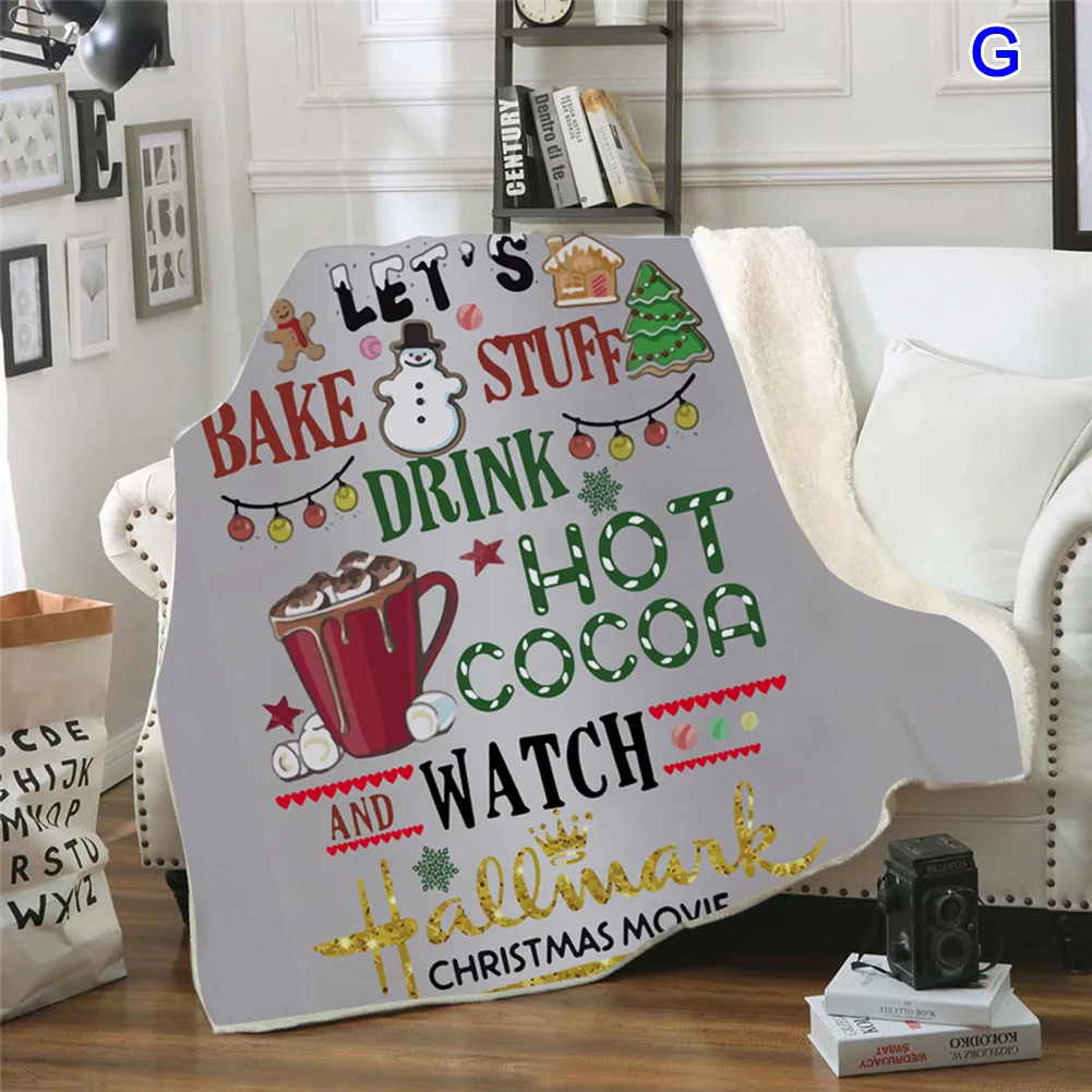 

This is My Hallmark Christmas Movie Watching Blanket Funny Festival Gift 150x130cm/ 200x150cm TSH Shop