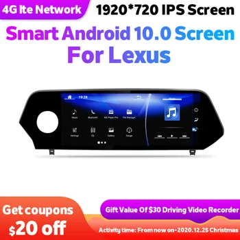 

10.25Inch Android 10 Car Multimedia Player For Lexus UX250 UX 2019 UX260h Radio GPS Navigation Carplay Head Unit 4G lte Network