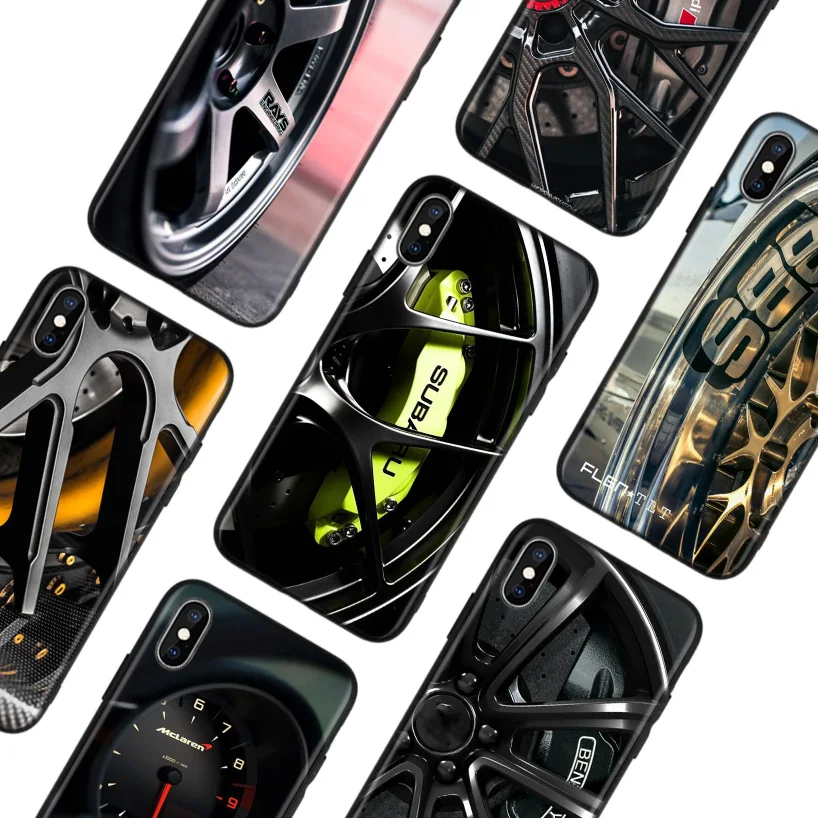 Sports car wheel Black Cover Phone Case For Huawei Mate 30 20 10 P30 P20 P10 2