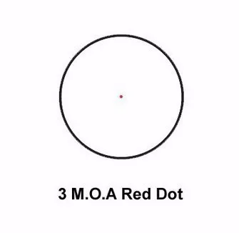 Векторная оптика мини 1x20 Тактический 3 MOA Red Dot прицел голографический с быстросъемным креплением подходит для AK 47 7,62 AR 15 5,56