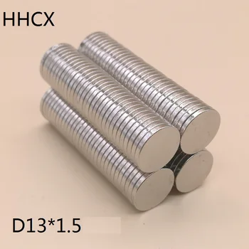 

100pcs/lot D 13x1.5 N35 Magnet 13*1.5 Magnets 13 x 1.5 for speaker