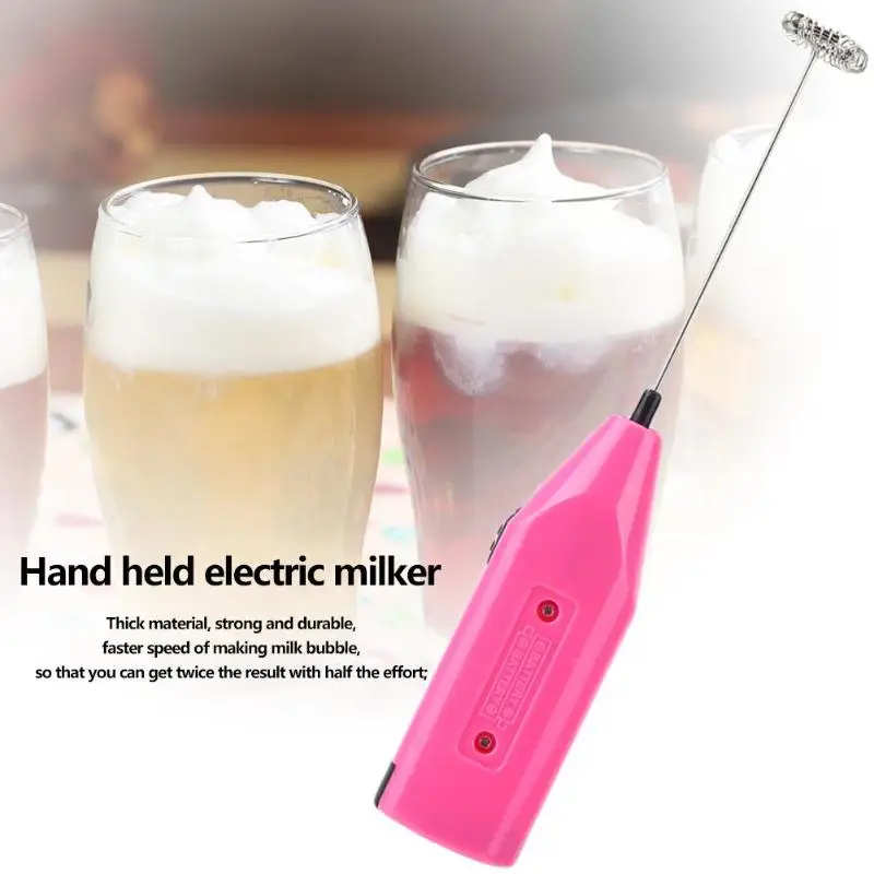 Hand-held Electric Egg Beater Foamer Milk Coffee Food Blender Hand Mixer