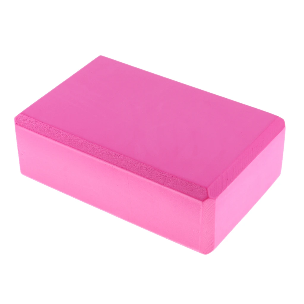 Yoga Foam Block Yoga Fitness Block EVA Foam Brick Pilates Tool Lightweight Stretch Fitness Exercise Tool