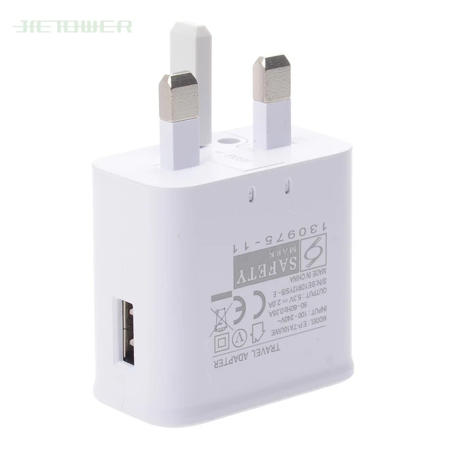 US $255.20 100pcsLot Single USB Charging UK Plug Wall Plug Adapter 3 Pin Mobile Phone Chargers For Samaung S6 S7 S8 S9 Iphone XR MAX 8 7 6