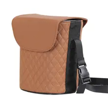 Большая емкость мусорное ведро держатель подвесной Универсальный Водонепроницаемый компактный Съемный легкий в установке автомобильный мусорный бак для хранения