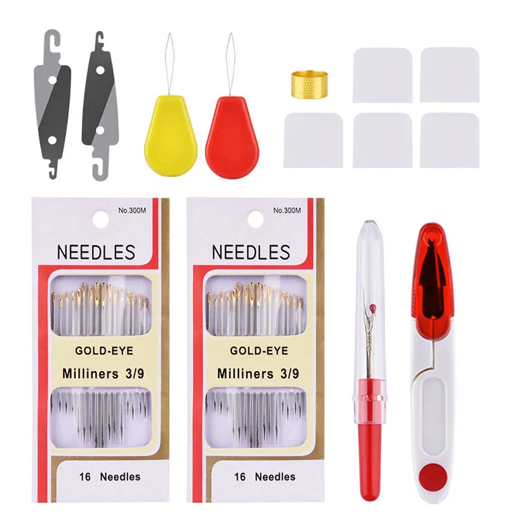 Embroidery Starter Kit For Beginners With Storage Box Pen Needle 50/108 Color Threads Cross Stitch Tools Mom DIY Sewing Set