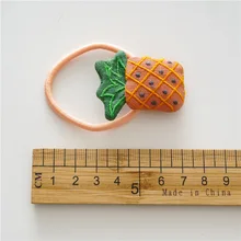 Свободные и натуральные летние и осенние новые стильные детские заколки с фруктами, набор для девочек, повязка для волос, повязка для волос, аксессуары для головы