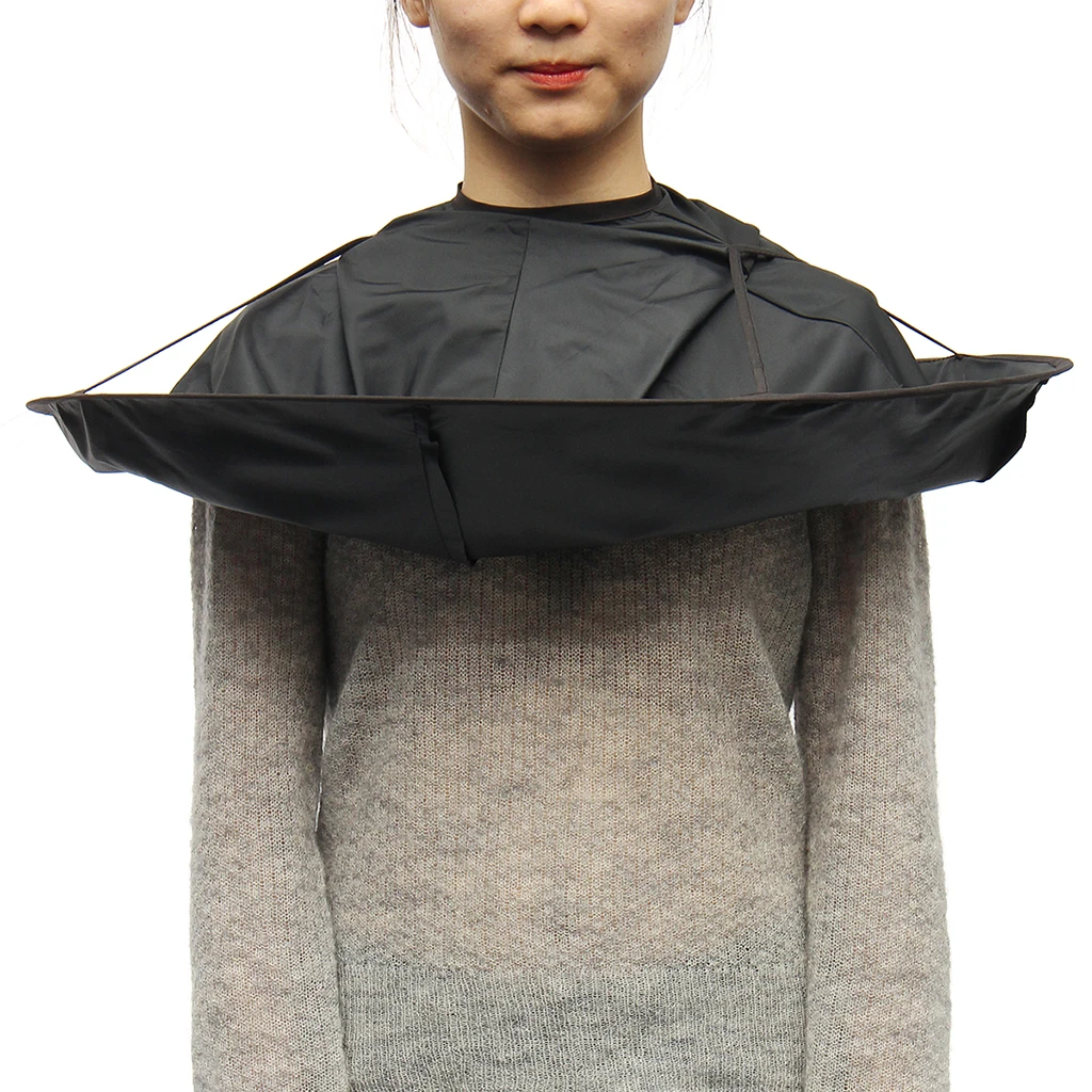 Hair Cutting Umbrella Cape Haircut Gown Hairdresser Barber Home Salon Use Hairdressing Cape Apron Salon Apron