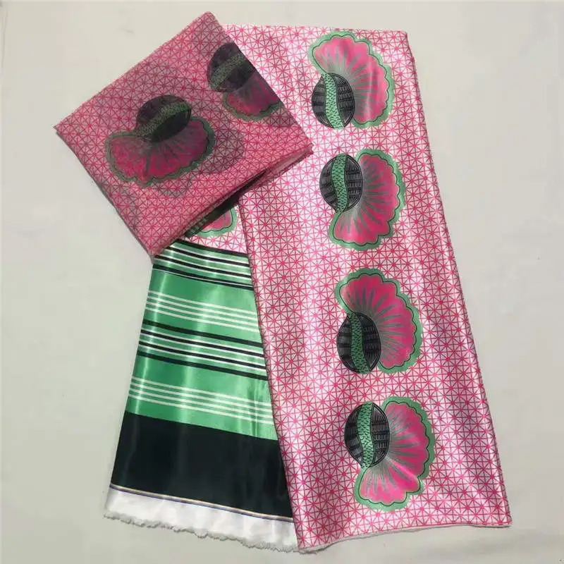 

DF!Satin silk fabric high quality 2019 african fabric wholesale soft silk fabric for dress african print fabrics ! P72598