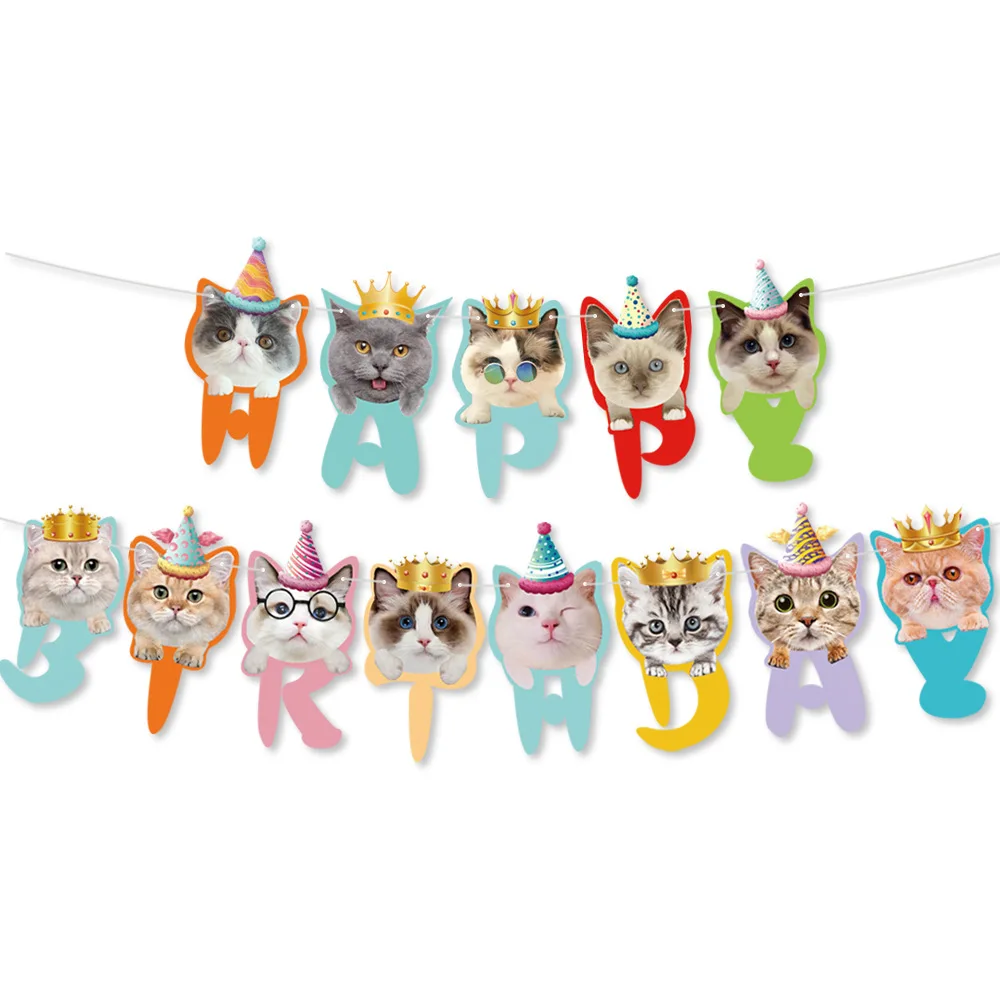 Bonne Fête Chat : Le Décor Perfect pour Célébrer l\u0026#39;Anniversaire de  Votre Chats avec Style et Tendresse, image size:1000x1000