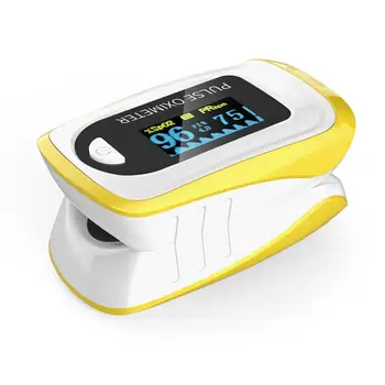 

1Pc Finger Clip Oximeter Household Blood Pressure Monitor Heart Rate Monitor Fingertip Heart Rate Oximeter Without Battery