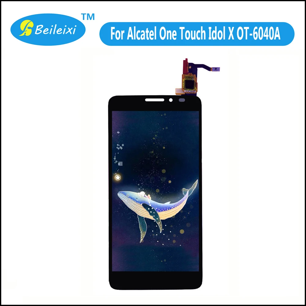 Для Alcatel One Touch Idol X OT 6040A 6040D 6040E ЖК дисплей кодирующий преобразователь сенсорного