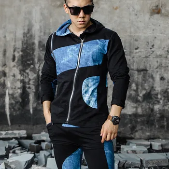 

Maoxzon Men's Casual Sportswear Sets Tracksuits Fitness Jogger Hooded Sweatshirts Sweatpants Two Piece Suits Outfits For Boys
