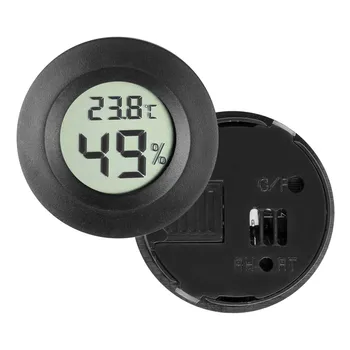 

Schönes Design 4 × Digital LCD Thermometer Feuchtigkeitsmesser Temperatur Luftfeuchtigkeit