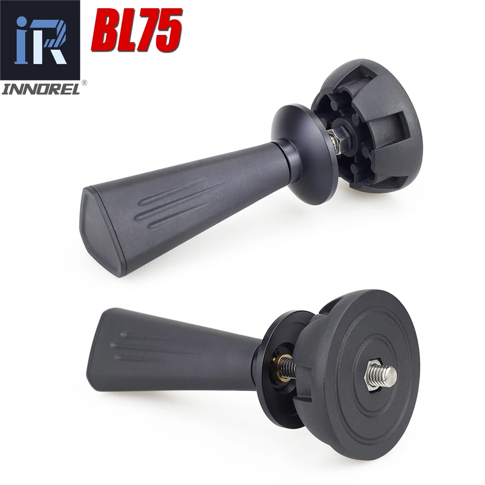BL75 / BL75N 75mm Universal Bowl Adapter Metal Dome High Quality CNC Technology Used for Tripod Fluid Head Digital SLR Cameras