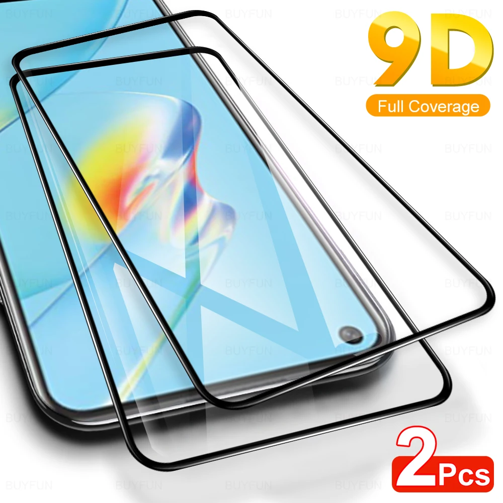 

2Pcs Screen Protector Tempered Glass For OPPO A54 4G 5G A 54 OPOA Full Cover Glas Protective Film Capa On The For 6.51" CPH2239