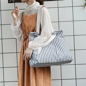 

2019 New Women's Canvas Handbag Large Capacity Handbag Women's Shoulder Bag Brand Messenger Bag Women's Shopping Bags Bolsa