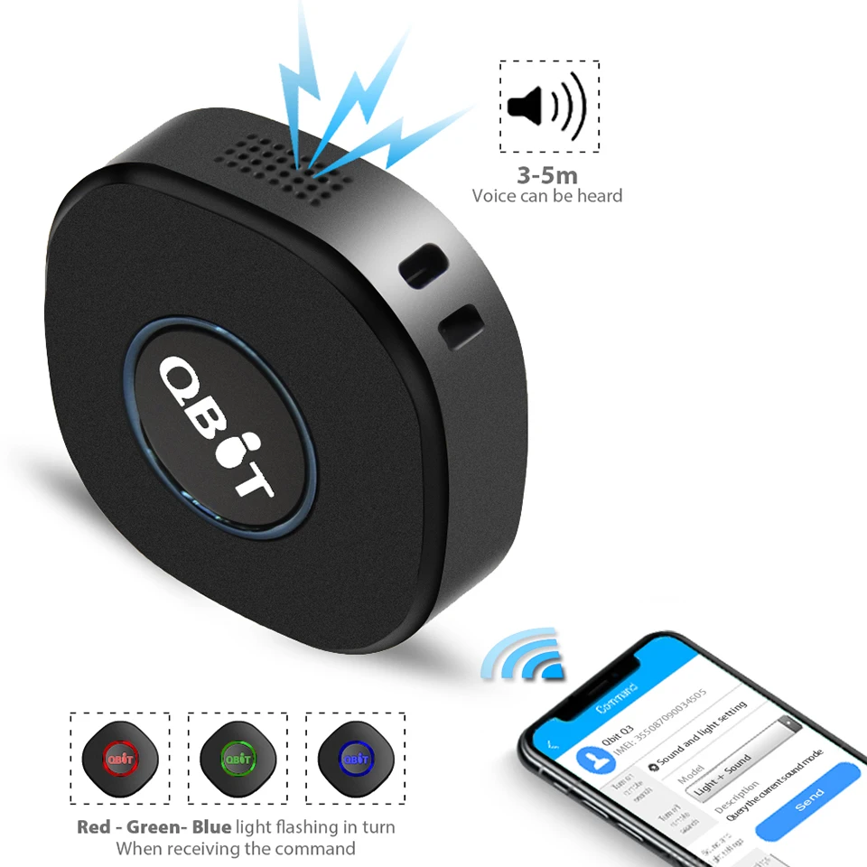 US $39.89 Jimi Qbit Mini Personal Gps Tracker Anti Theft Portable Gps Tracking With