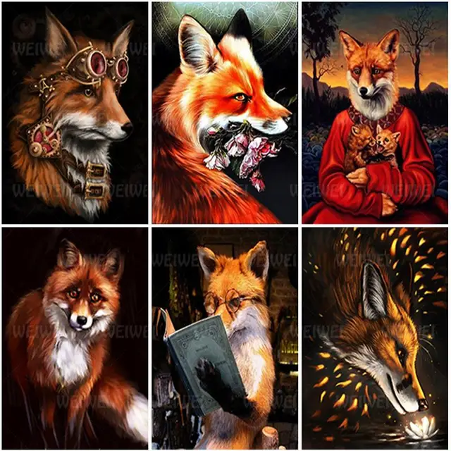 Fox Diamond Painting Kits for Adults 1