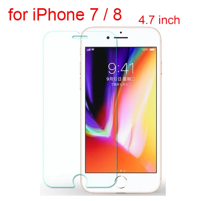 1 3 5 10 шт./лот упаковка закаленное стекло для iPhone 11 Pro X XS MAX 6 6s 7 8 Plus 4 4S 5 5S SE Защитная пленка для экрана - Цвет: For iPhone 7 8
