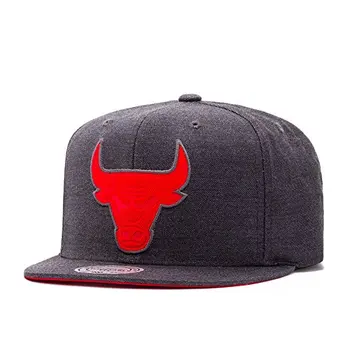 

Mitchell & Ness Chicago Bulls Cut Heather Snapback Gorra black/red