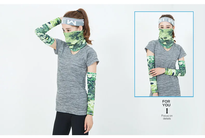1 комплект, летняя маска для рта и лица, ледяной крутой рукав, унисекс, маска с буквенным принтом, Модный рукав, маска для улицы