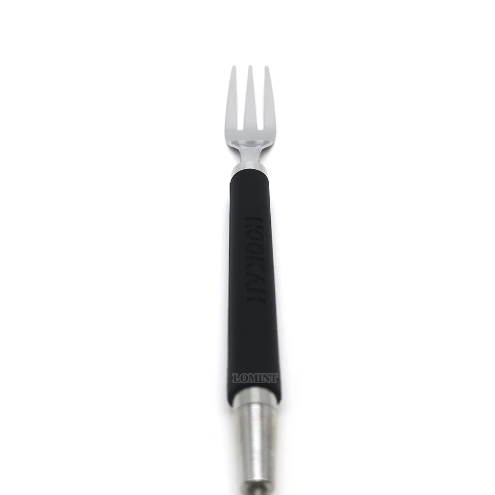 Fruit Forks Stainless Steel For Hookah Shisha With Aluminum Foil Hole Puncher