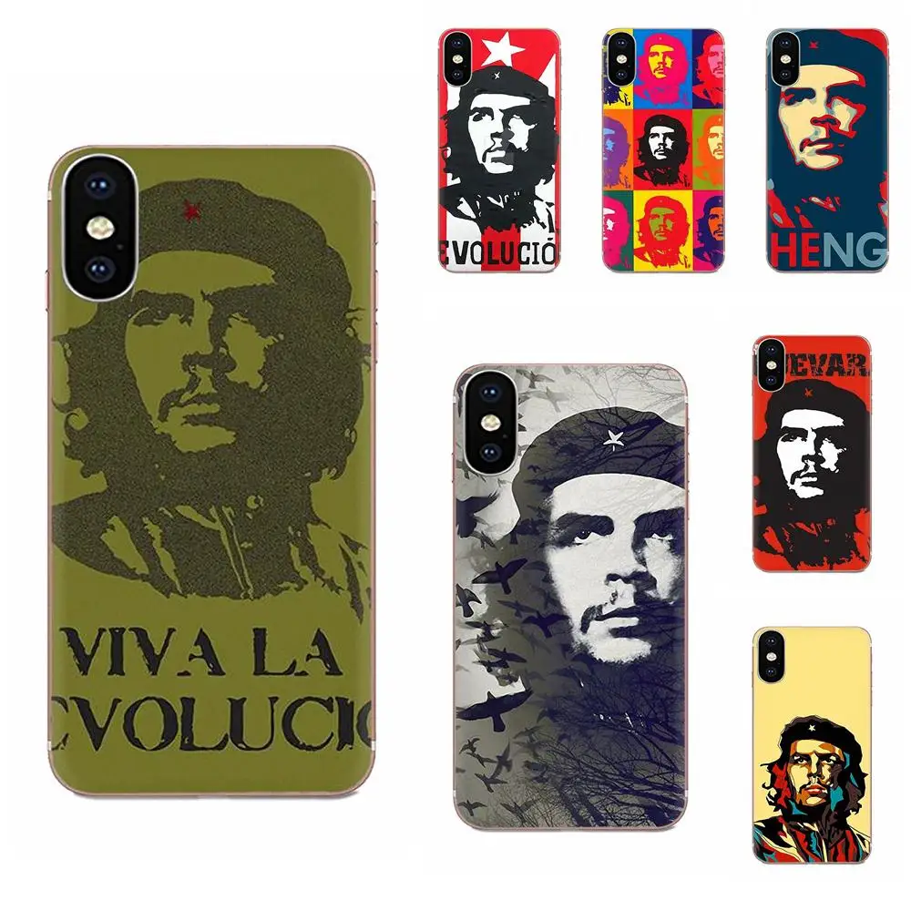 Прозрачный чехол Che Guevara для Xiaomi Redmi Note 8 8A 8T 10 K30 Pro Motorola G G2 G3 G4 G5 G6 G7 Plus | Мобильные