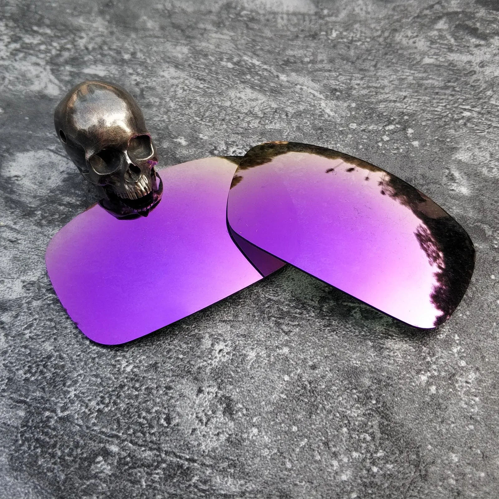 Purple Firtox настоящие поляризованные улучшенные Сменные линзы для солнцезащитных очков-коленчатого вала Окли OO9239(только линзы)-несколько вариантов - Цвет линз: Purple