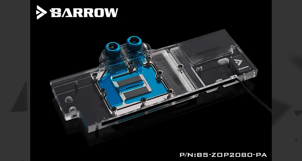 Курган BS-ZOP2080-PA, полное покрытие графика карты водяного охлаждения блоки, для Zotac RTX2080 8GD6 Плюс/Zotac RTX2080 8GD6 плюс OC8