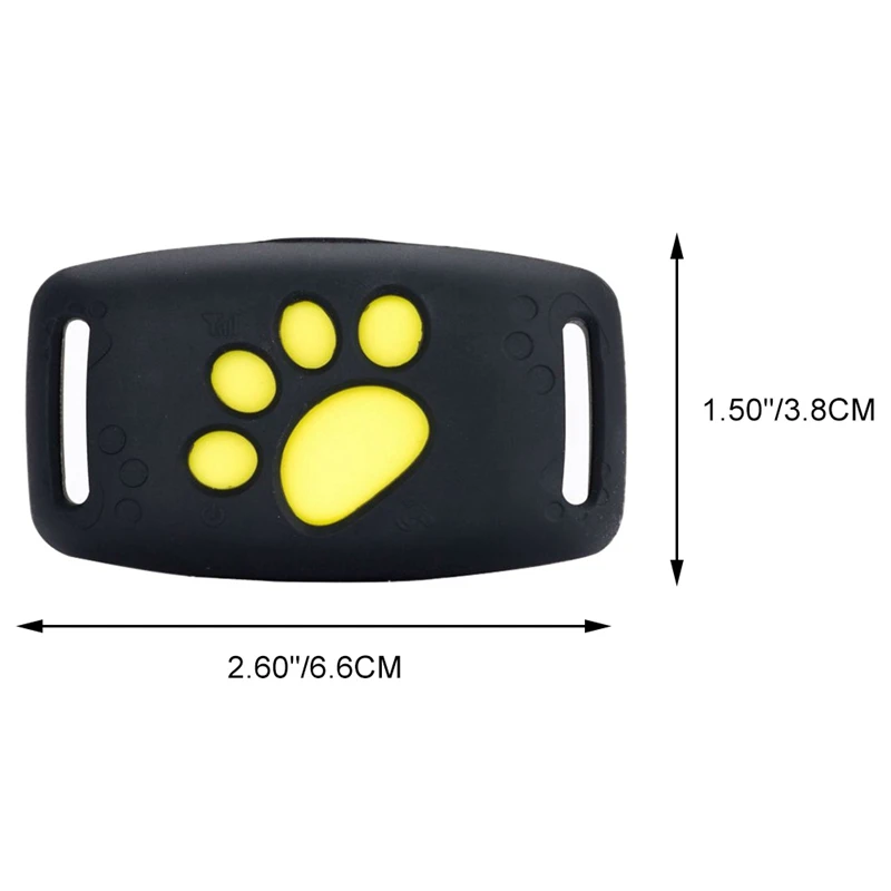 Dogs Cats GPS Tracking Pet GPS Tracker Collar Anti-Lost Device Real Time Tracking Locator Pet Kitten Puppy Collars With Mic APP