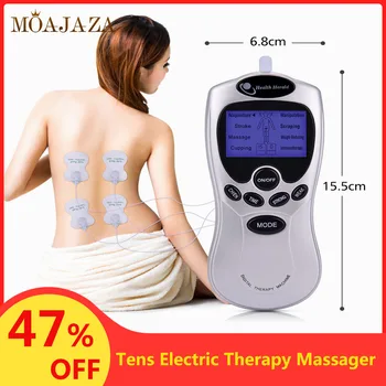 

8 Modes Tens Electric Therapy Massager With LCD Backlight Display Health Care Pain Relief Back Neck Foot Leg Arm Massager