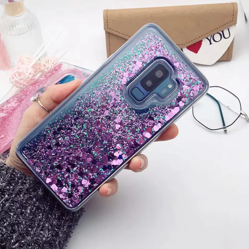 Чехол с жидким песком для Samsung Galaxy S8 S9 S20 Plus Note 20 Ultra 10 S10 Lite A10 S A20E A30 A50 A70 A51 A71 A21S чехол