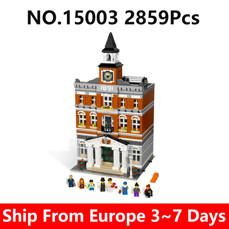 Конструктор Legoing House архитектура ратуша 2859 15003 шт. | Игрушки и хобби
