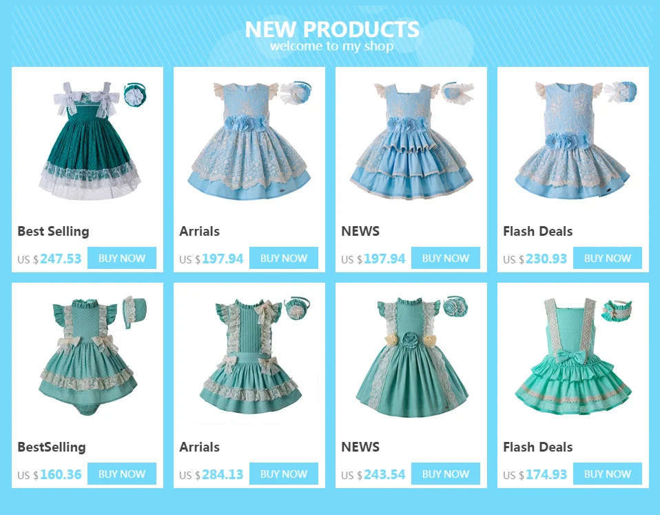 Pettigirl/ ; летнее платье без рукавов для девочек; Небесно-голубое платье принцессы для девочек с бантом; детская одежда; G-DMGD201-C143