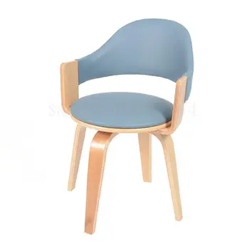 

Solid Wood Swivel Chair Computer Chair Home Back Fabric Leisure Modern Fashion Simple Dining Chair Swivel Chair Office Chair