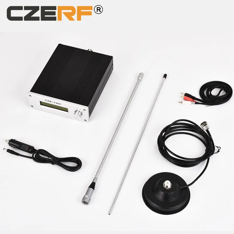 CZE-T251 25w Car team traveling wireless Professional FM Transmitter equipment