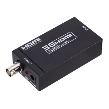 

3G HDMI to SDI Converter Adapter o HD-SDI/3G-SDI Adapter BNC 1080P DAC Converter for Monitor HDTV
